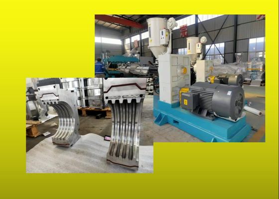 DN300 PVC Corrugated Pipe Extrusion Line สำหรับการเพาะเลี้ยงสัตว์น้ำ