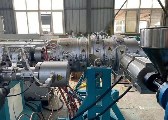 PLC Lineal 15m / Min 250kg / H เครื่องรีดท่อ HDPE