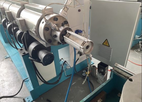 35mm HDPE Single Wall Corrugated Pipe Extrusion Line ป้องกันการขัดถู