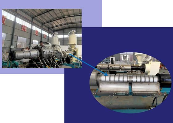 สายการผลิตท่อลูกฟูก HDPE ผนังคู่ ID200mm ID600 mm