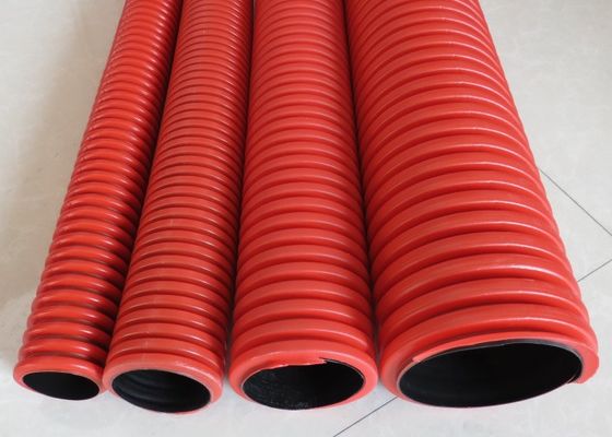 50-250 มม. HDPE Double Wall Corrugated Pipe Machine Extrusion Line