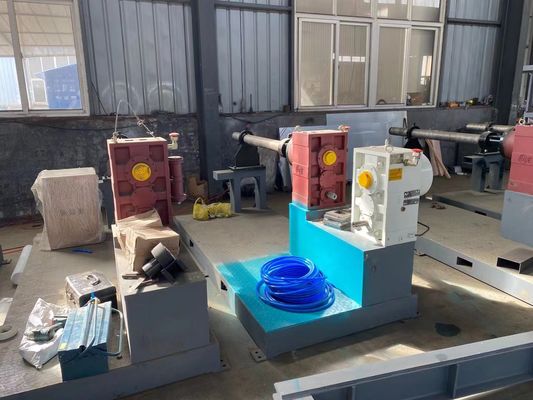 90Kg / H 16-63mm Single Wall Corrugated Pipe Extrusion Line PE PP HDPE