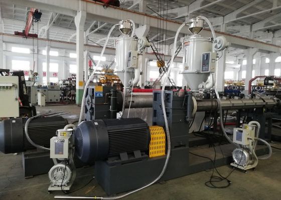 ท่อร้อยสายไฟฟ้าขนาด 200-500 มม. ผนังเดียวลูกฟูกสายการอัดรีด