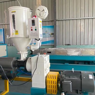 16-32 มม. PP | PE | PA พลาสติก Single Wall Corrugated Pipe Extruder PLC Control