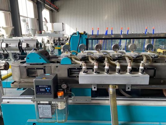16-75 มม. PE / PVC ผนังเดียวท่อลูกฟูกเครื่อง Tube Extrusion Line