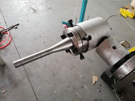 สายการผลิตการอัดรีดท่อลูกฟูกพลาสติก PVC PE PP สกรูเดี่ยว 40 กก. / เอช
