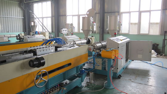 PP PE Single Wall Corrugated Pipe Machine 110mm ท่อผลิต Extrusion Line