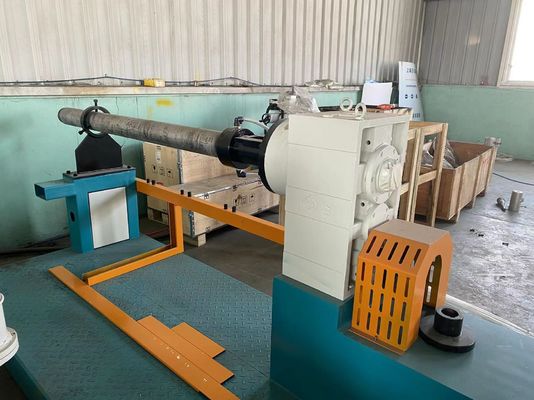 พลาสติก 20-63 มม. PVC PP PE Single Wall Corrugated Pipe Extrusion Line 60-100kg / H
