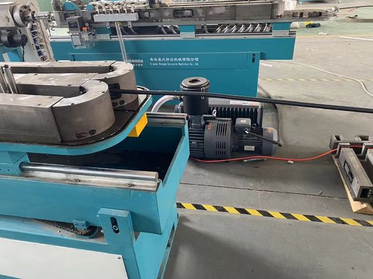 PE PP ไฟฟ้า Single Wall Corrugated Pipe Extrusion Line พลาสติก Wire Protect